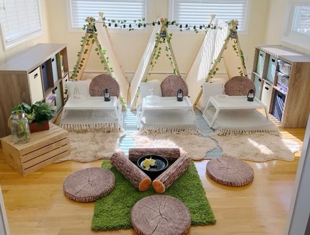 Camping Adventure party theme