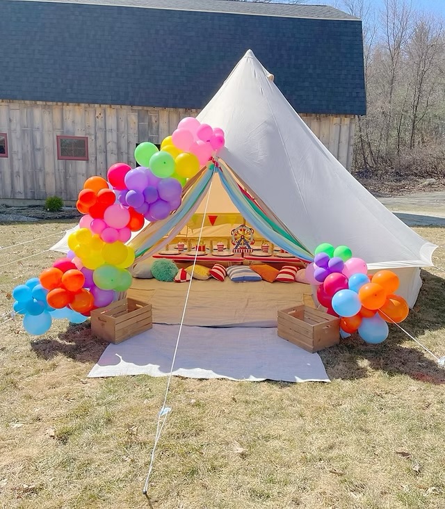 Colorful Carnival party theme