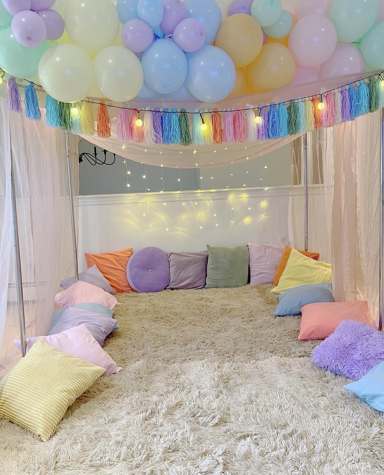 Pastel Rainbow party theme