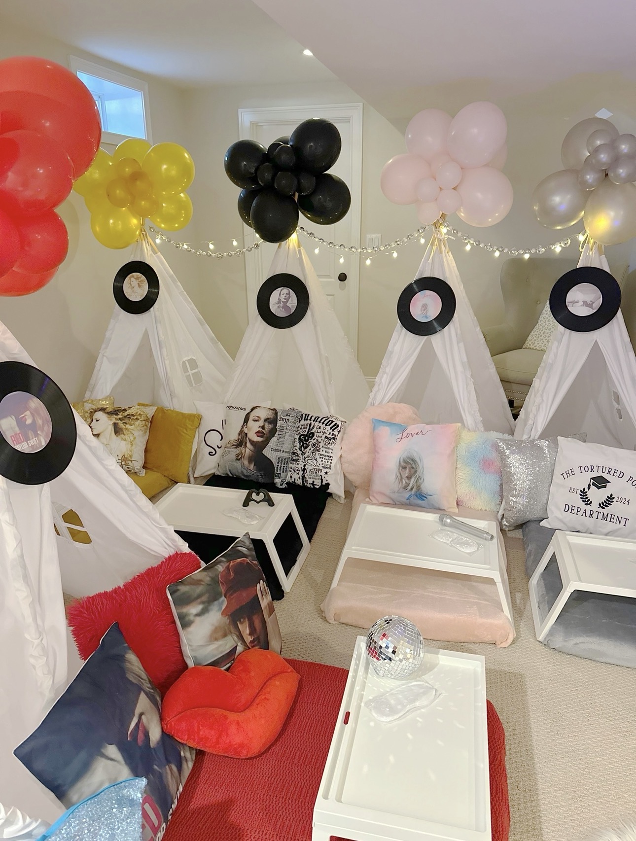 Taylor Swift Albums party theme