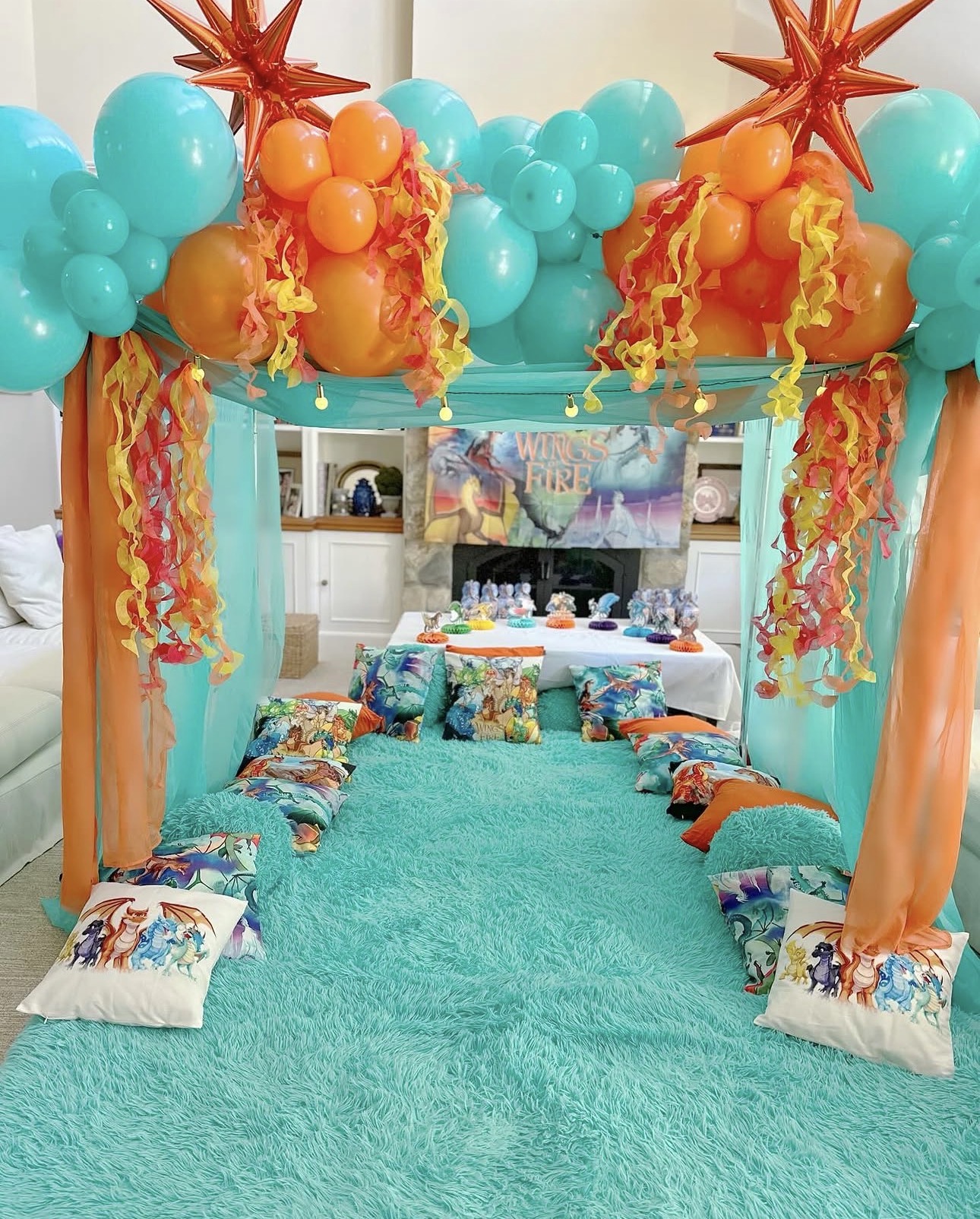 Wings of Fire party theme