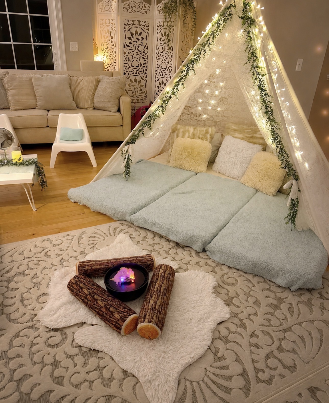 Triple Teepee Slumber